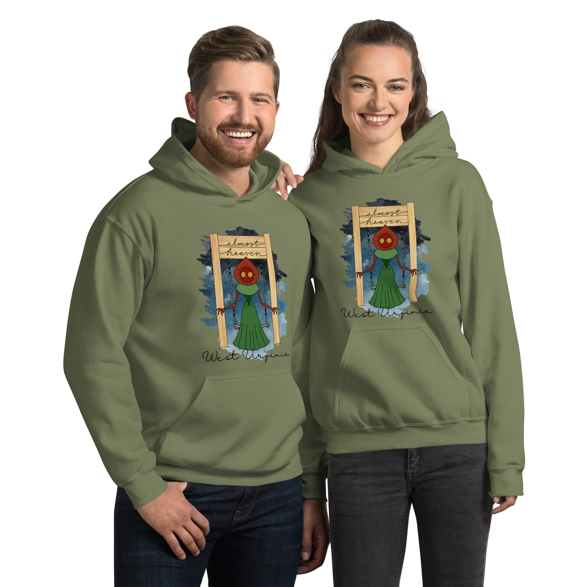 Flatwoods Monster Unisex Hoodie - Hot Mess Express Gifts & More 